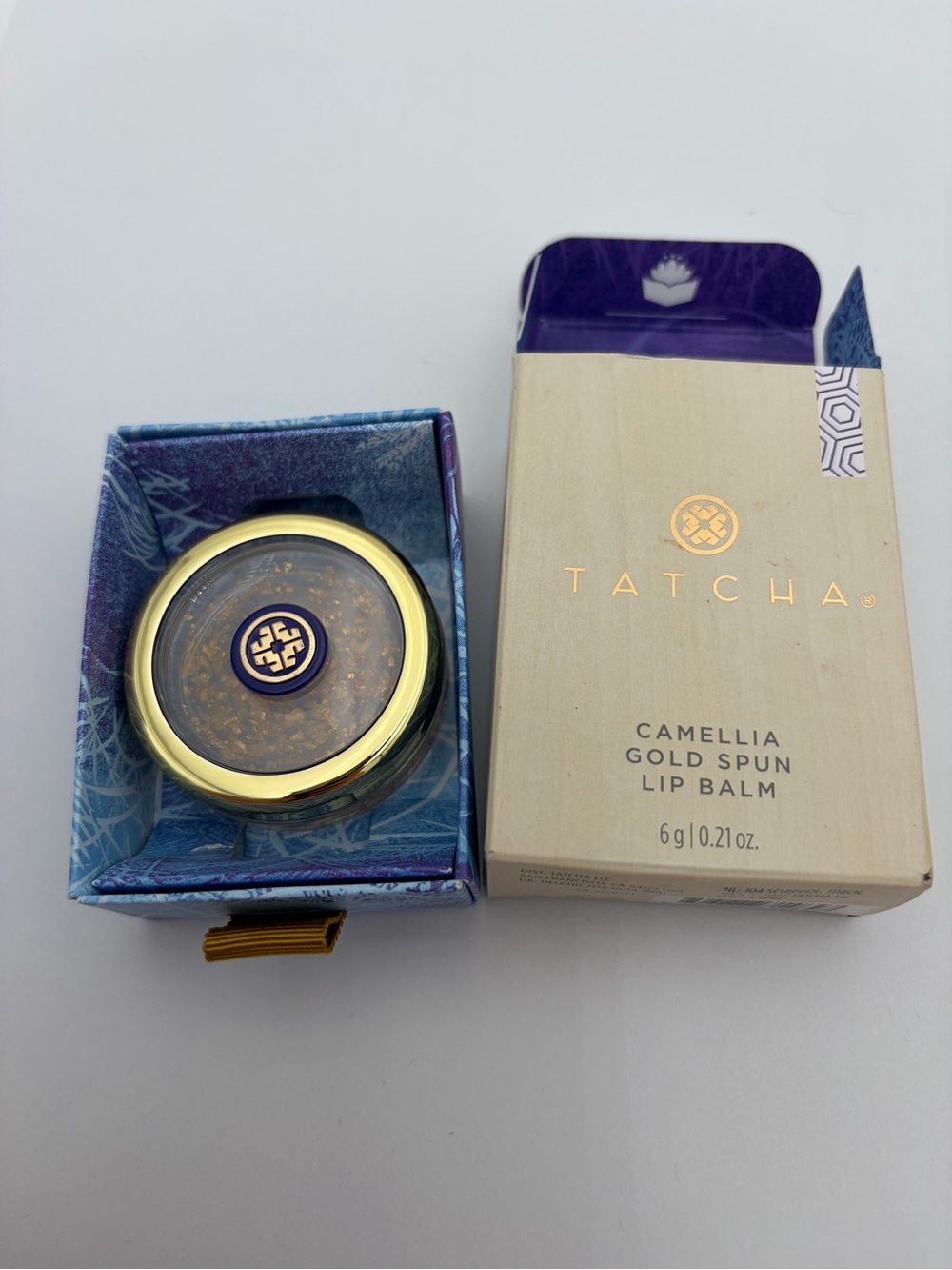 Tatcha Camellia Gold Spun Lip Balm - Gold